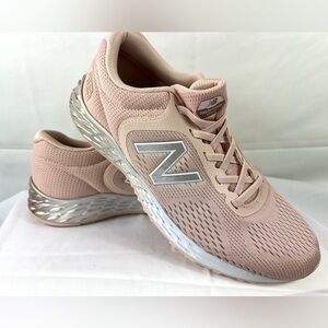 New Balance Pink and Silver Women's Shoes